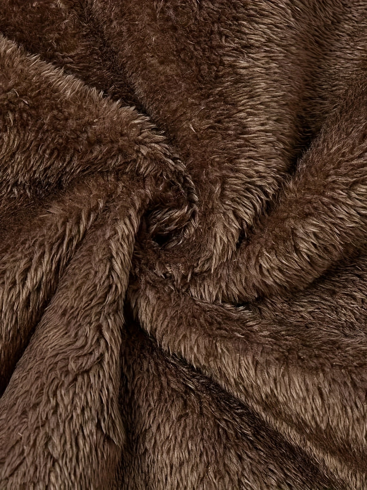 Women's Longline Zip-Front Coat with Soft Plush Hood