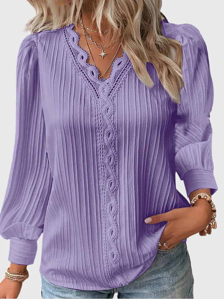 Women's Timeless Slip-On Blouse Sweater