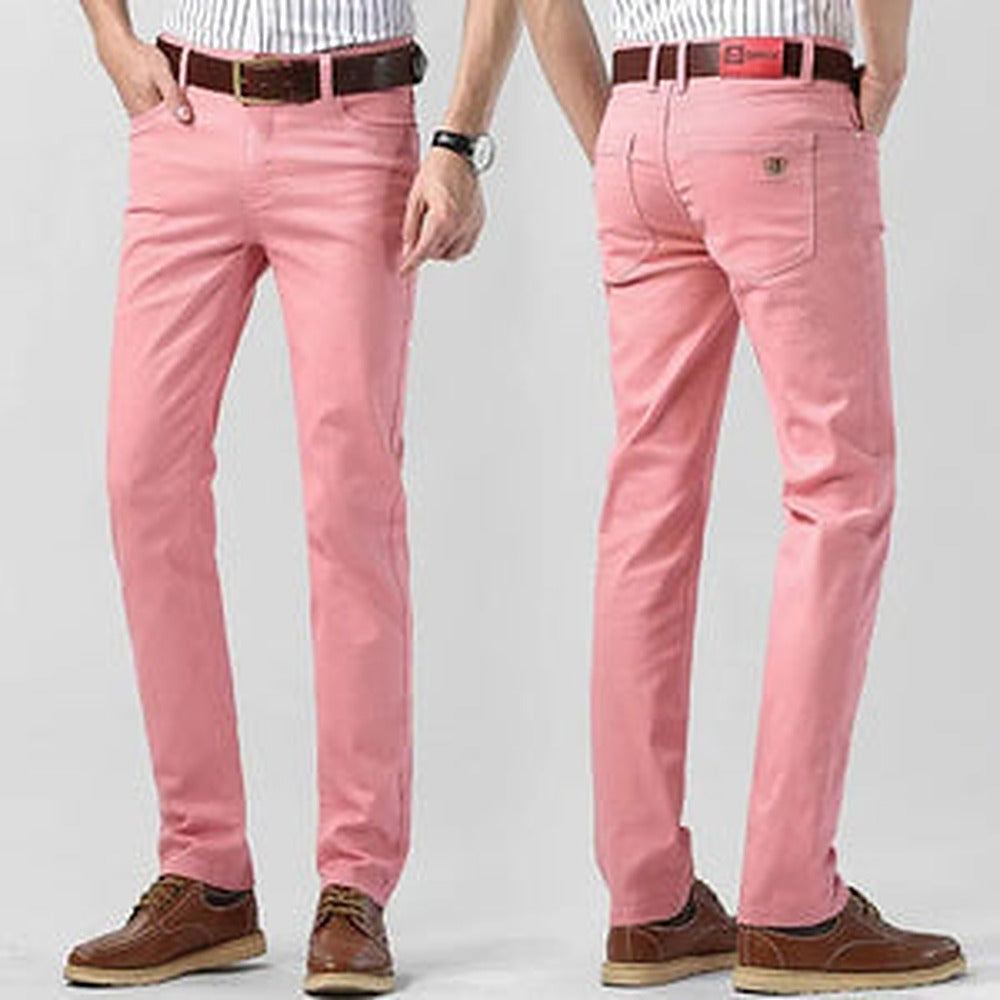 Men's Office-to-Dinner Stretch Cotton Chinos