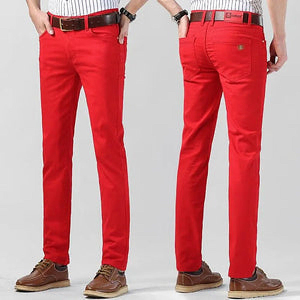 Men's Office-to-Dinner Stretch Cotton Chinos