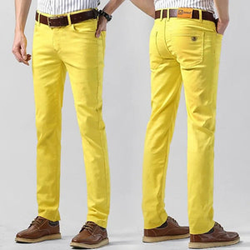 Men's Office-to-Dinner Stretch Cotton Chinos