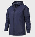 Men's Packable Hooded Lightweight Windbreaker