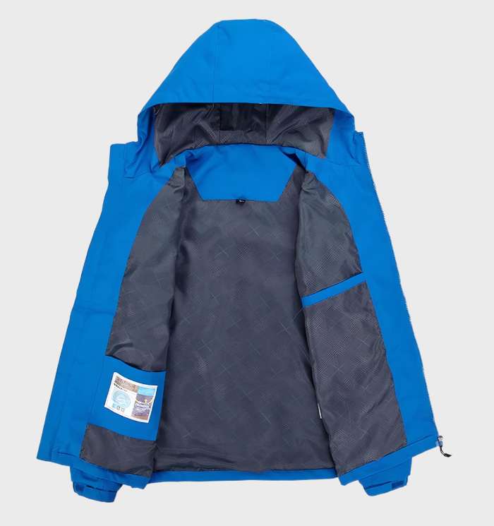 Men's Packable Hooded Lightweight Windbreaker