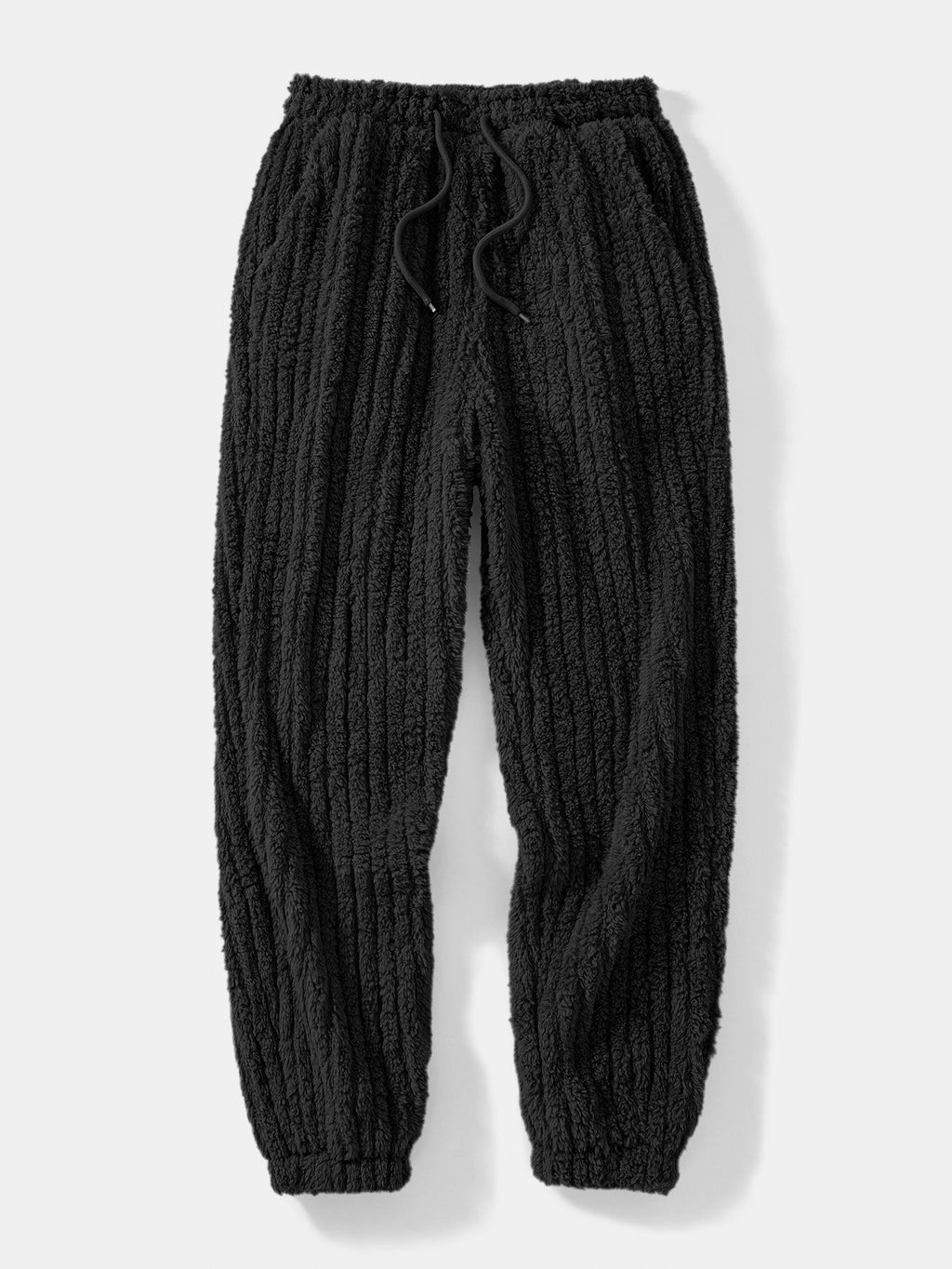 Men's Cold-Weather Pullover Hoodie and Sweatpants Teddy Set