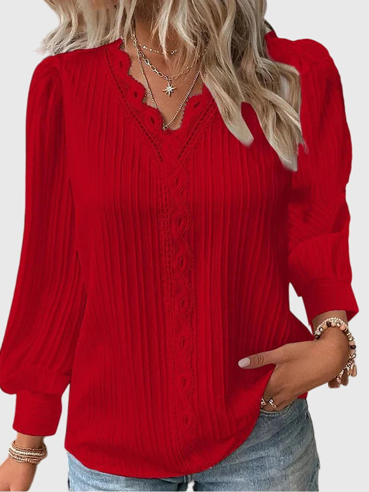 Women's Timeless Slip-On Blouse Sweater