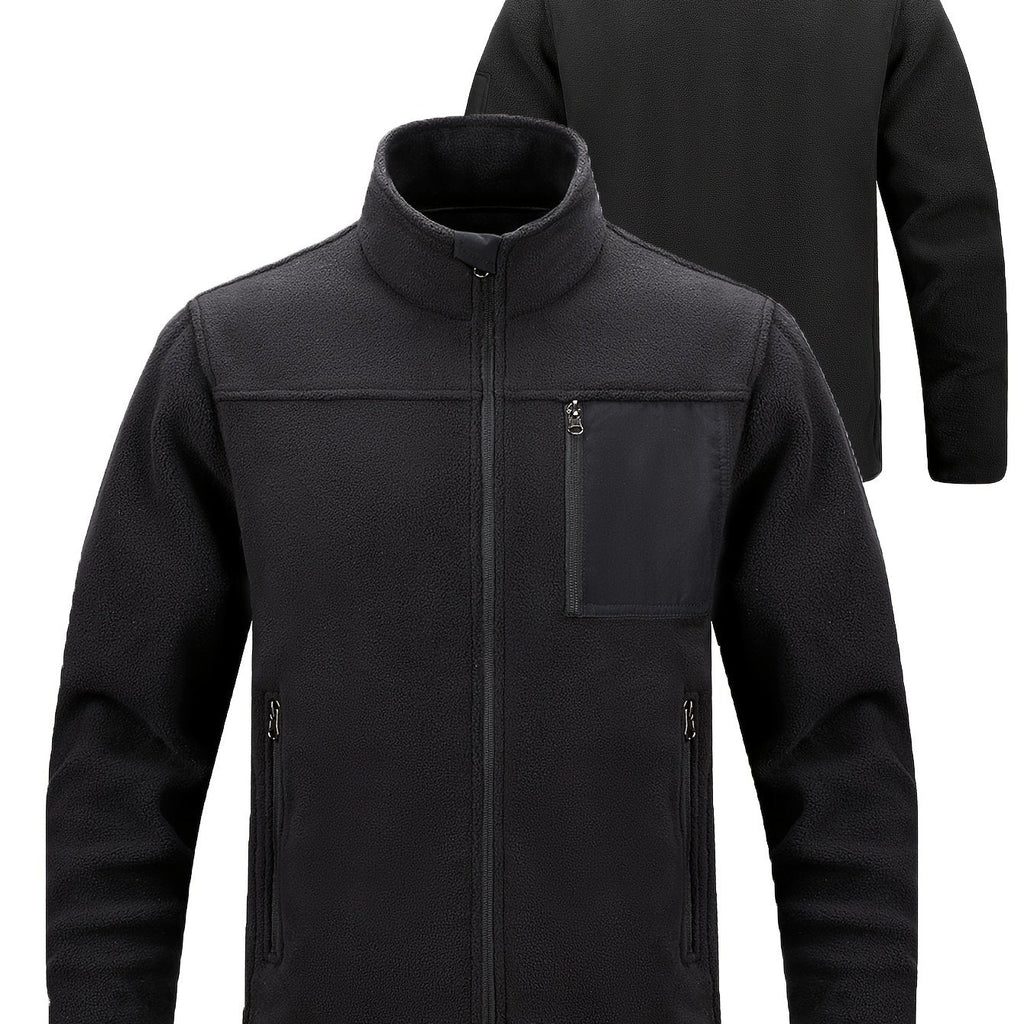 Men's Sturdy Insulated Zip-Front Utility Coat