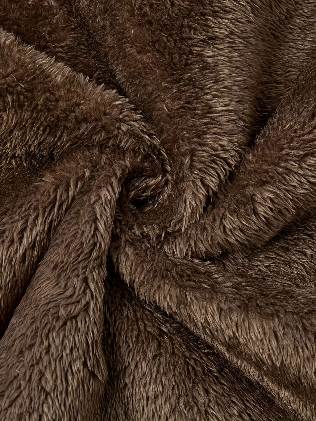 Women's Longline Zip-Front Coat with Soft Plush Hood