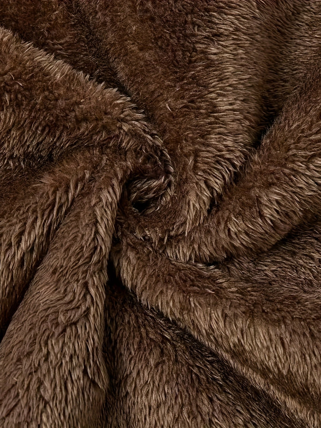 Women's Longline Zip-Front Coat with Soft Plush Hood