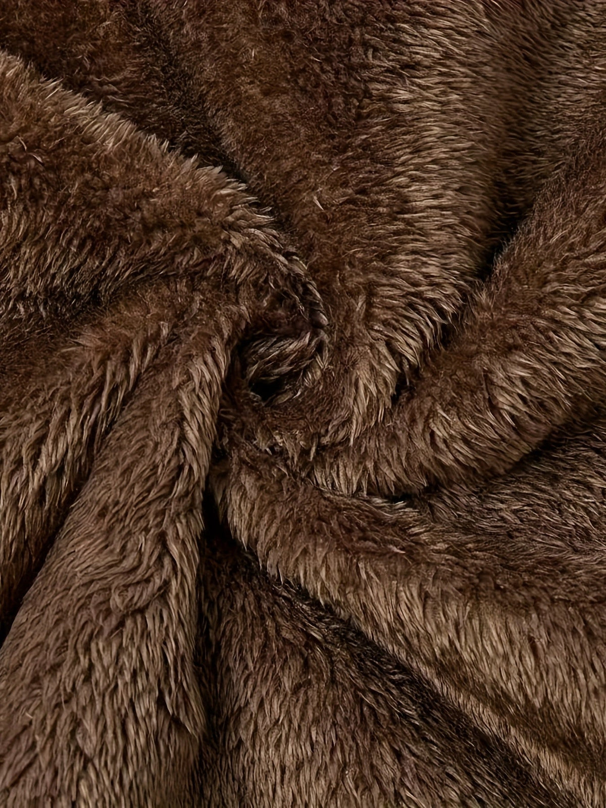 Women's Longline Zip-Front Coat with Soft Plush Hood