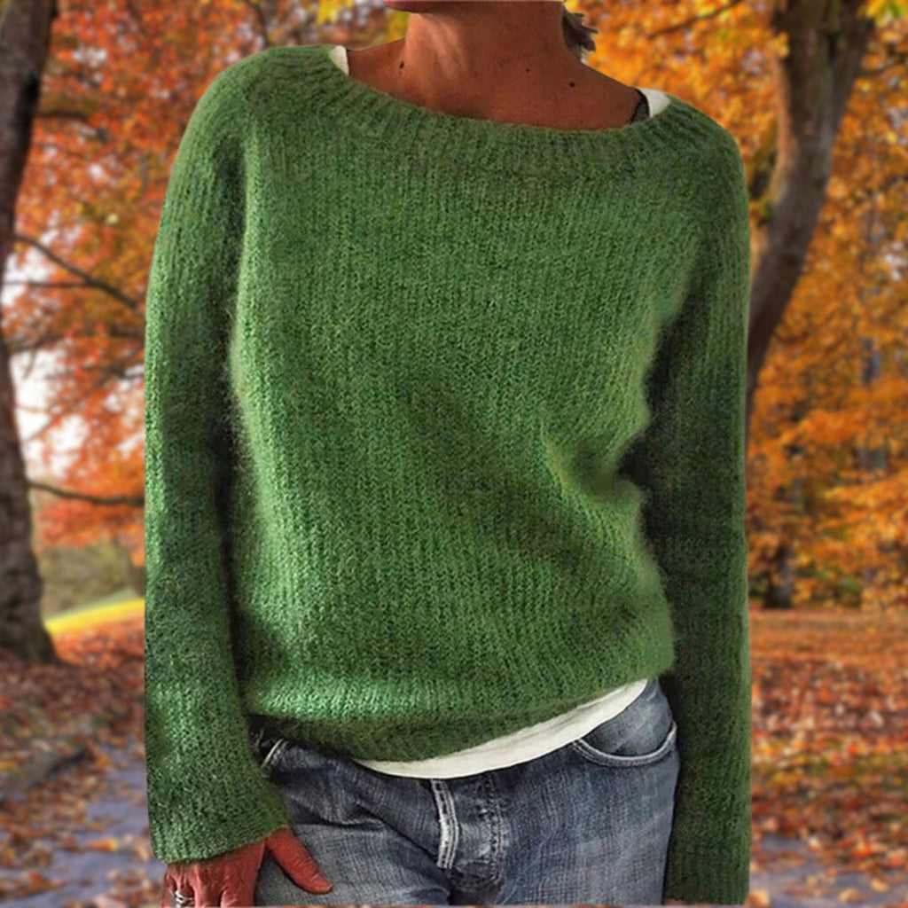Women's Warm Soft Merino Sweater for Office or Dinner