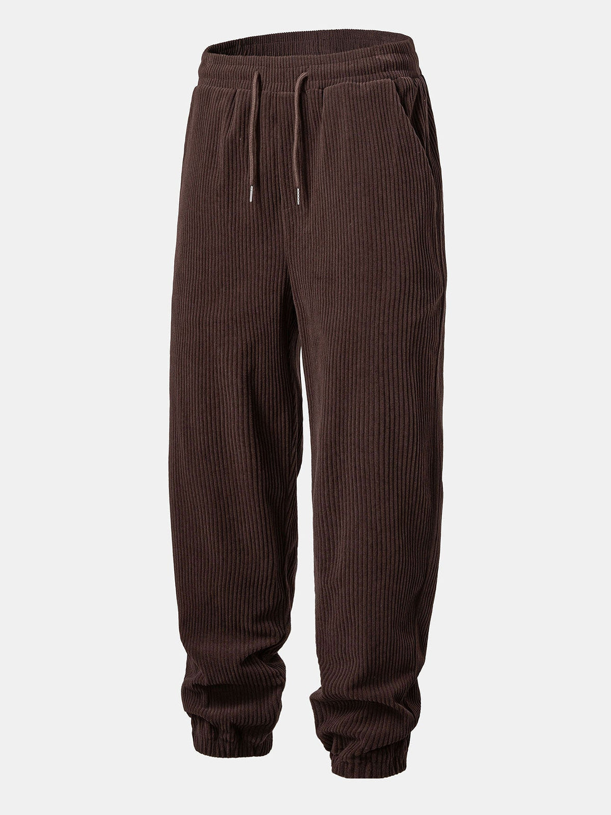 Men's Soft Ribbed Corduroy Hoodie and Sweatpants Sweatsuit