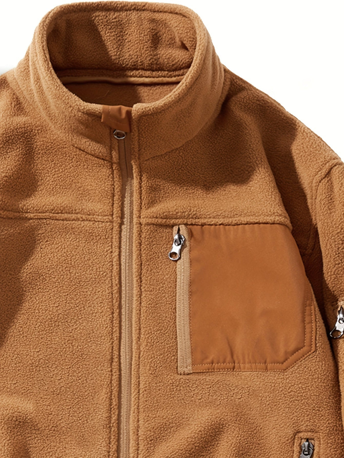 Men's Sturdy Insulated Zip-Front Utility Coat