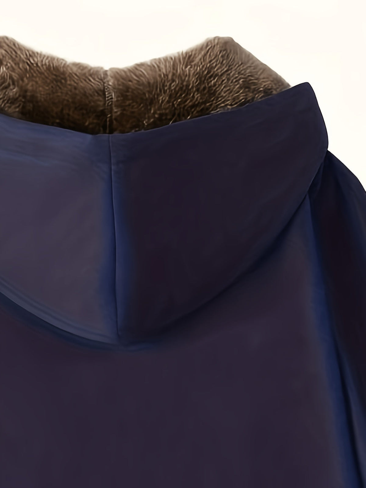 Women's Longline Zip-Front Coat with Soft Plush Hood