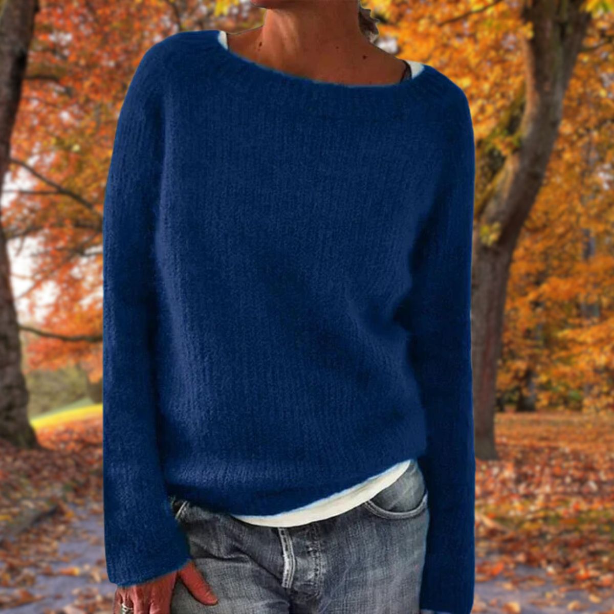 Women's Warm Soft Merino Sweater for Office or Dinner