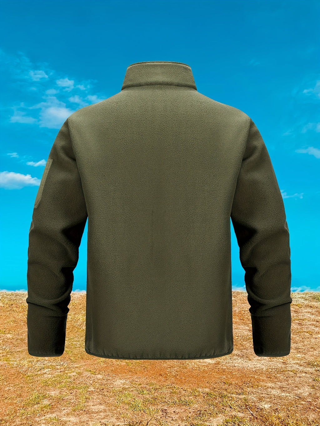 Men's Sturdy Insulated Zip-Front Utility Coat