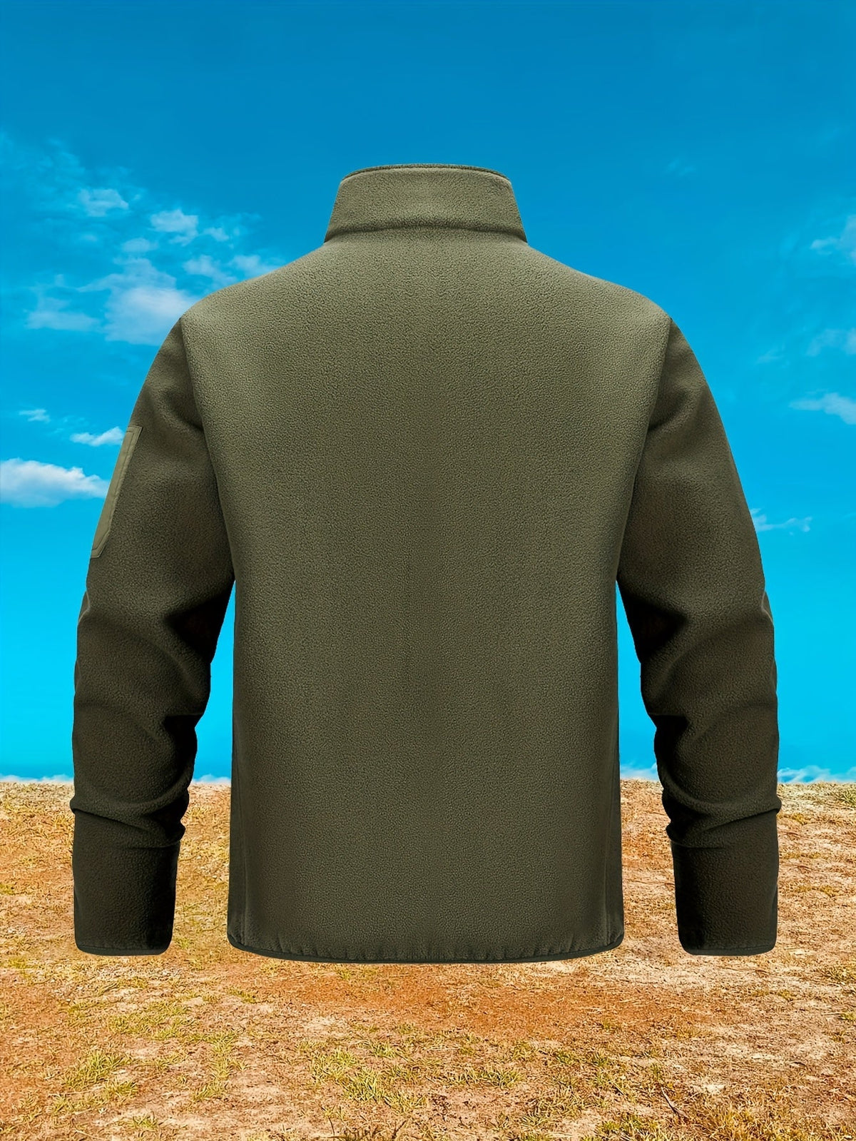Men's Sturdy Insulated Zip-Front Utility Coat