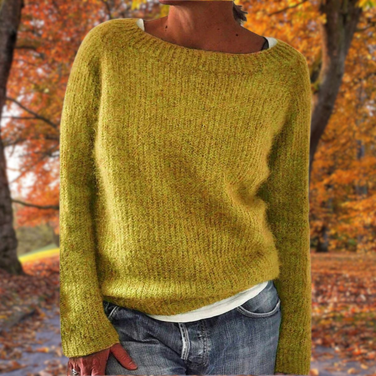Women's Warm Soft Merino Sweater for Office or Dinner