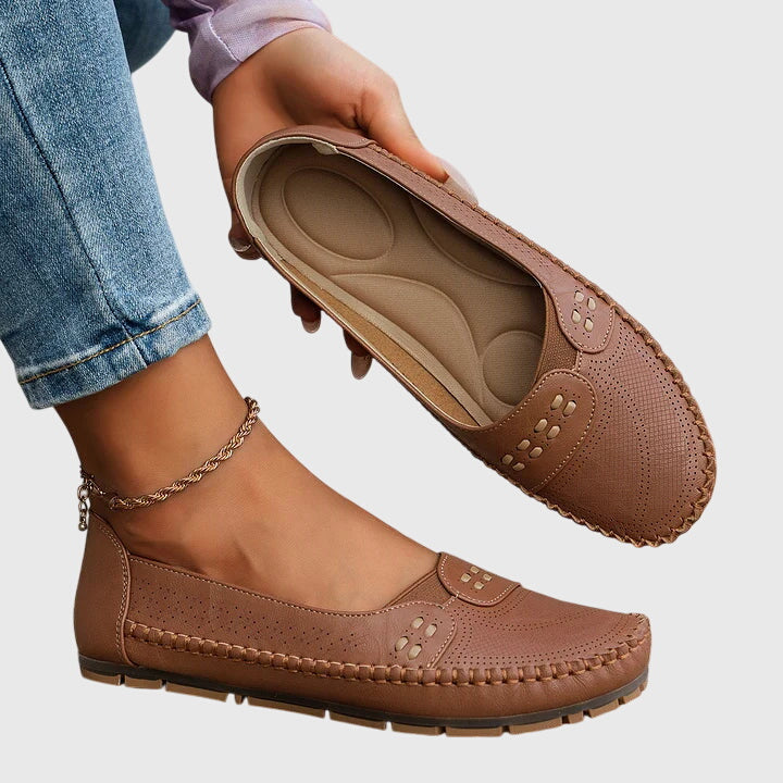 Women's Natural Foot Shape Support Slip-Ons