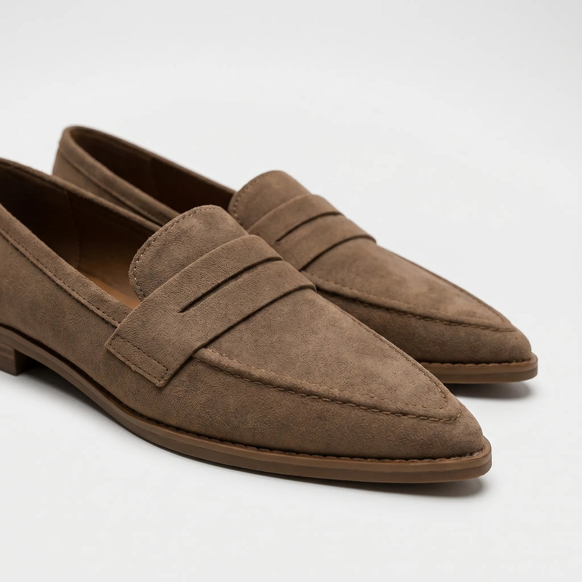 Women's Sleek Office Slip-On Pointed Toe Moccasins