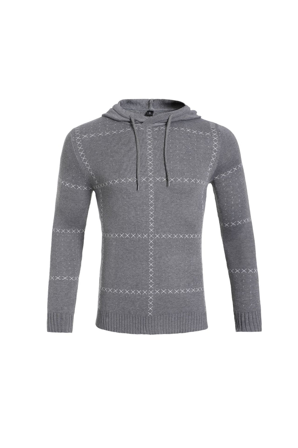 Men's Textured Knit Zipper Layering Cardigan with Pockets