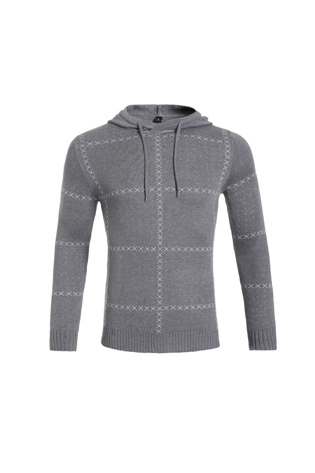 Men's Textured Knit Zipper Layering Cardigan with Pockets