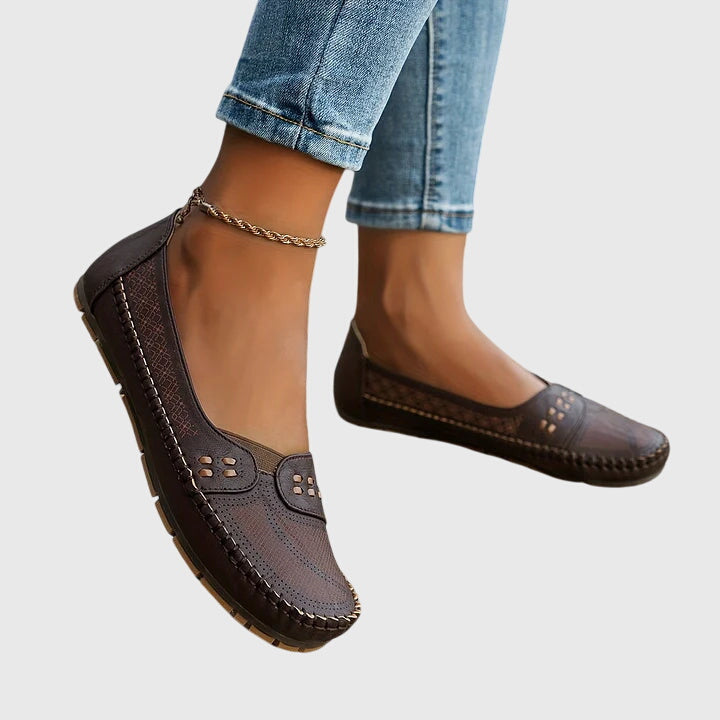 Women's Natural Foot Shape Support Slip-Ons