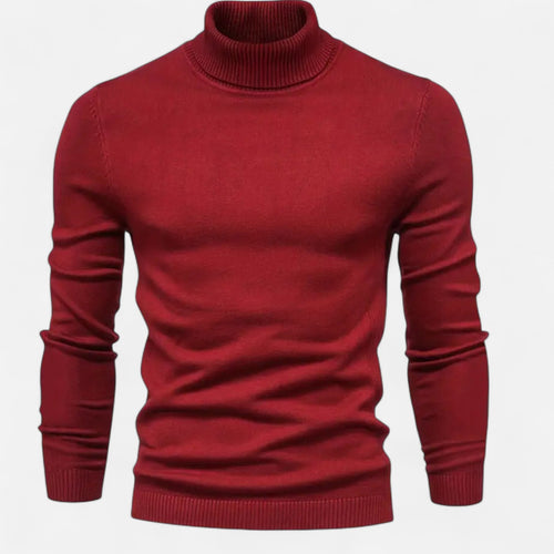 Men's Considered Wool-Blend Lapel Collar Sweater