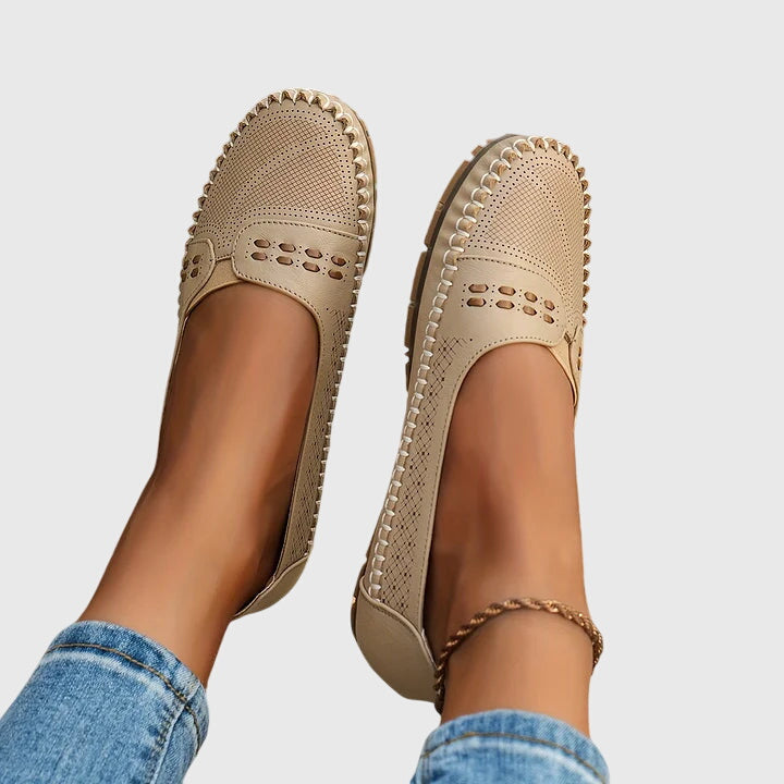 Women's Natural Foot Shape Support Slip-Ons