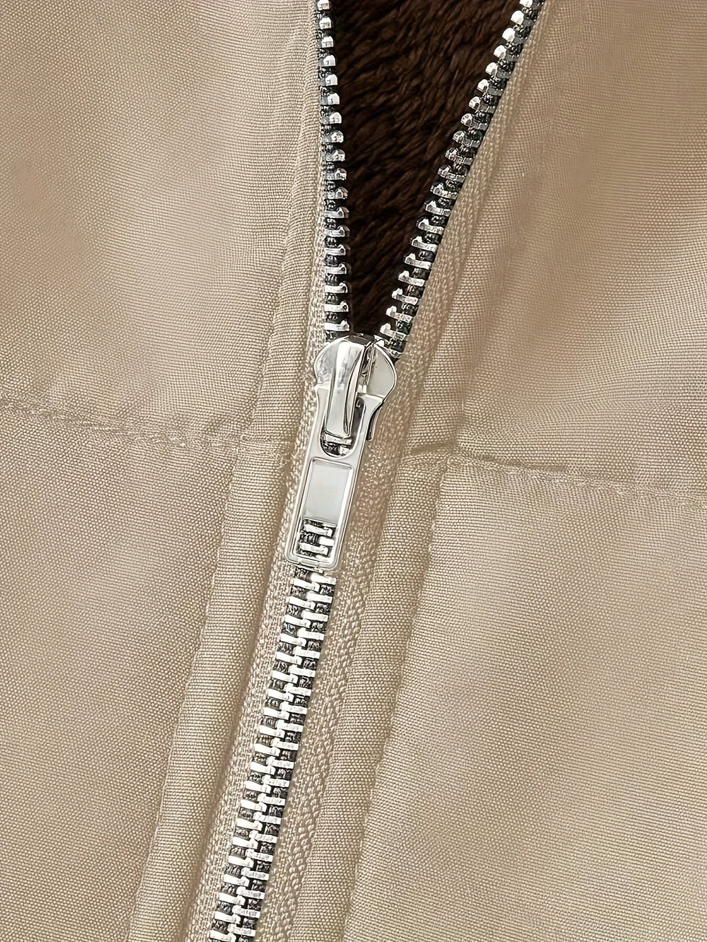 Women's Longline Zip-Front Coat with Soft Plush Hood