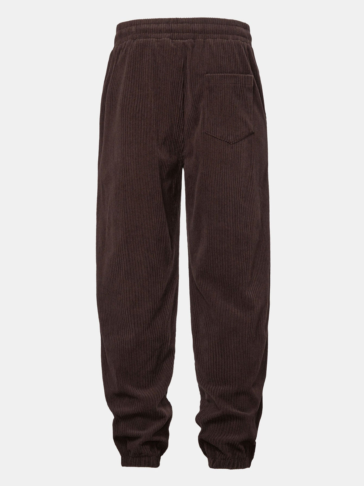 Men's Soft Ribbed Corduroy Hoodie and Sweatpants Sweatsuit