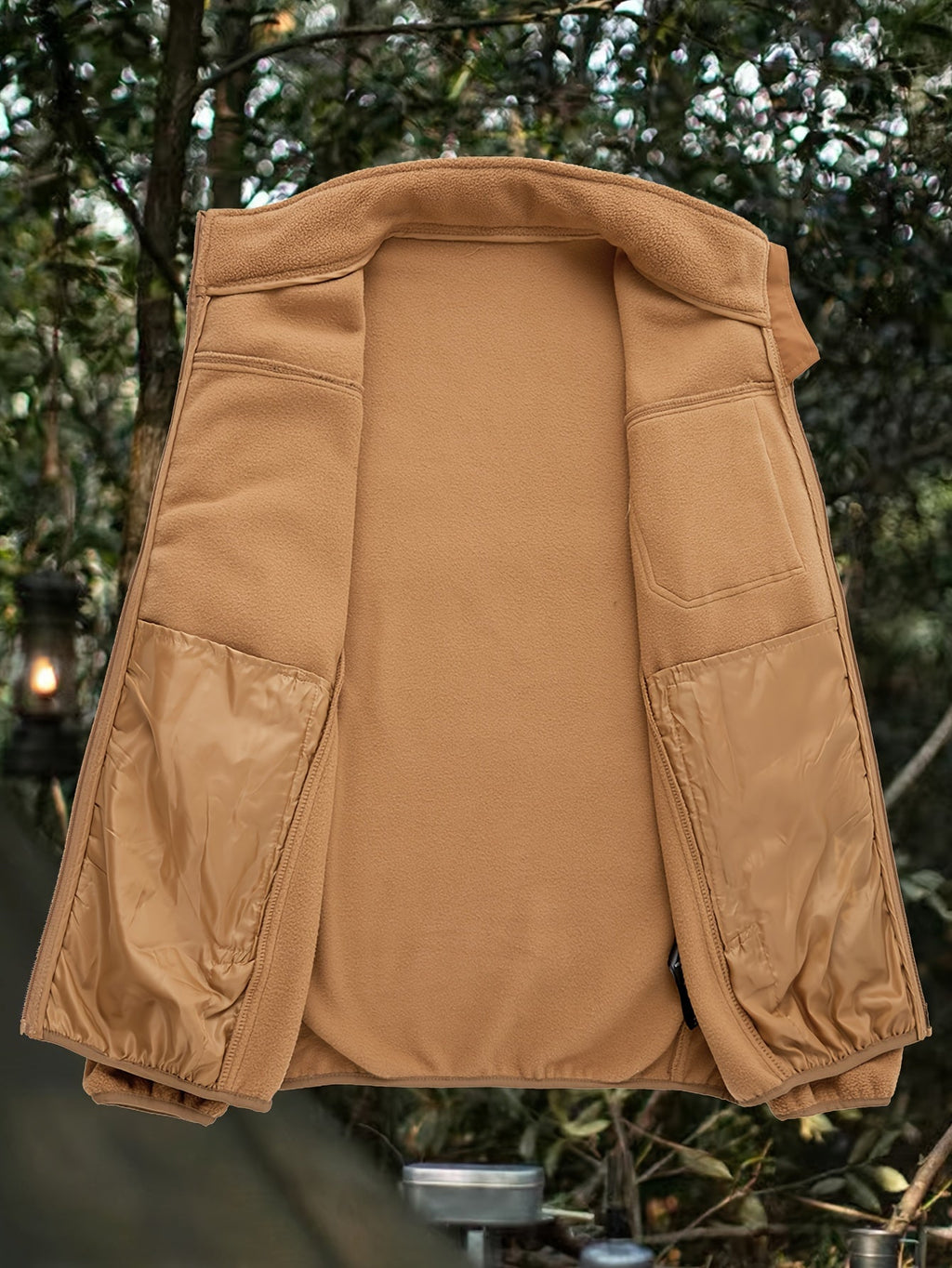 Men's Sturdy Insulated Zip-Front Utility Coat
