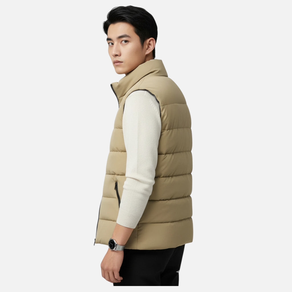 Men's Lightweight Quilted Sleeveless Puffer Gilet Vest