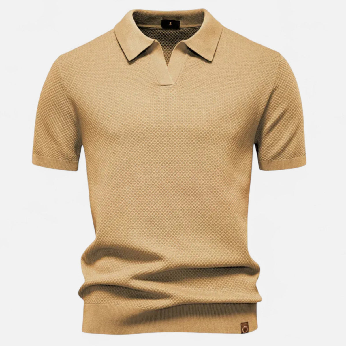 Men's Soft Wool Summer Outdoor Gathering Polo
