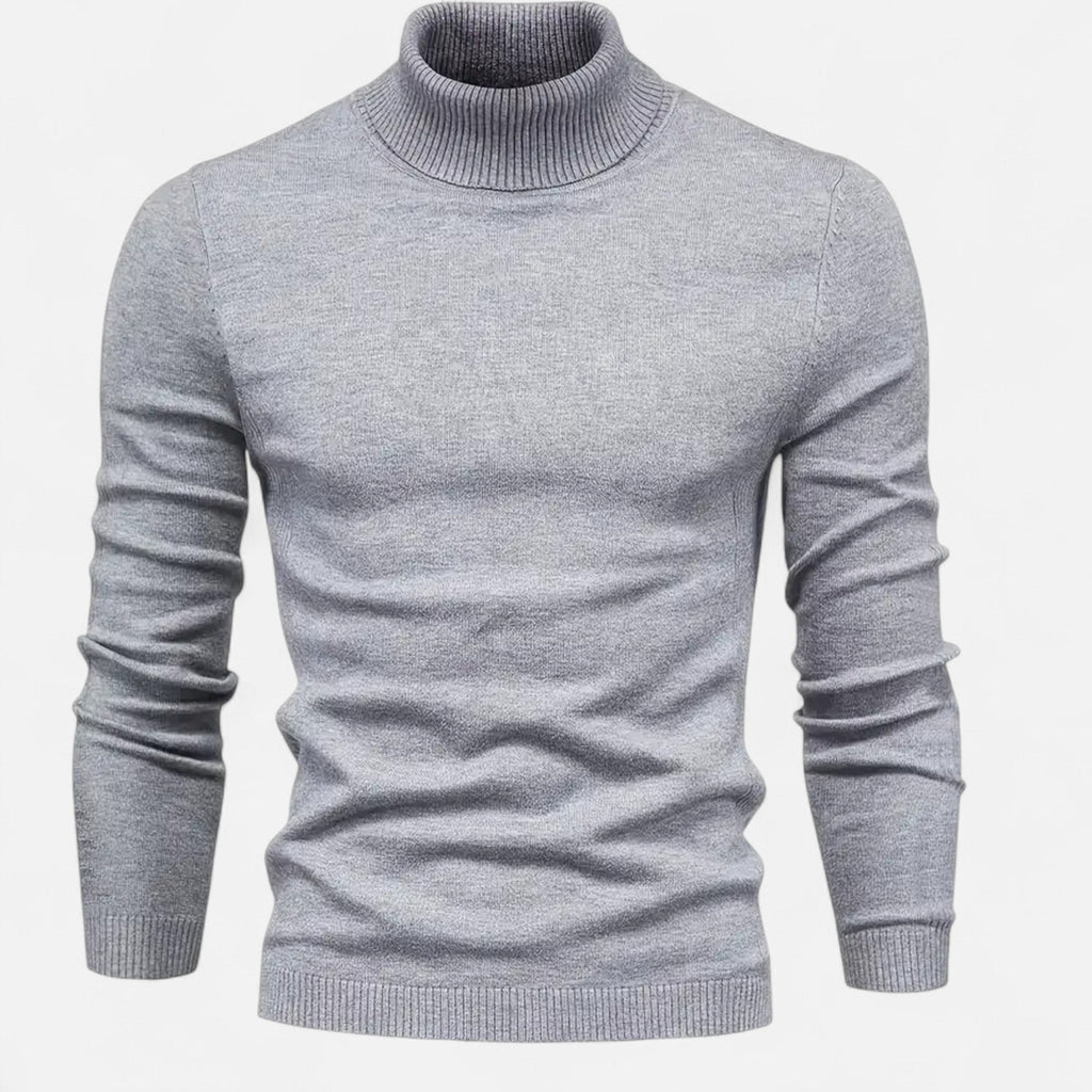 Men's Considered Wool-Blend Lapel Collar Sweater
