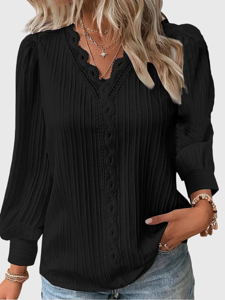 Women's Timeless Slip-On Blouse Sweater