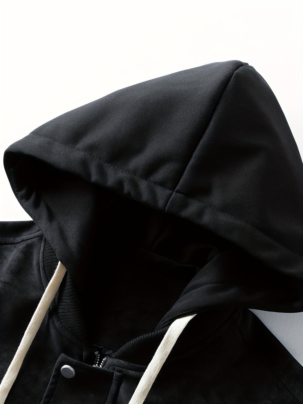 Men's Easy Fit Hoodie Style Zip Jacket with Pocket