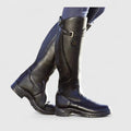 Women's Refined Silhouette Boots with Buckle Detail