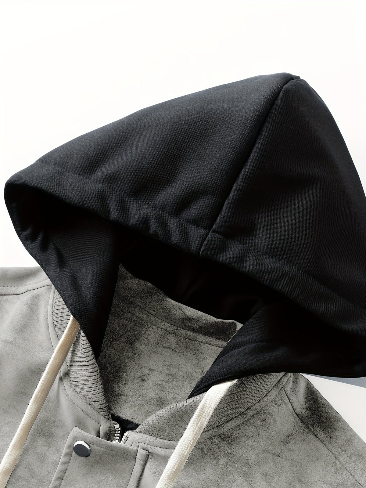 Men's Easy Fit Hoodie Style Zip Jacket with Pocket