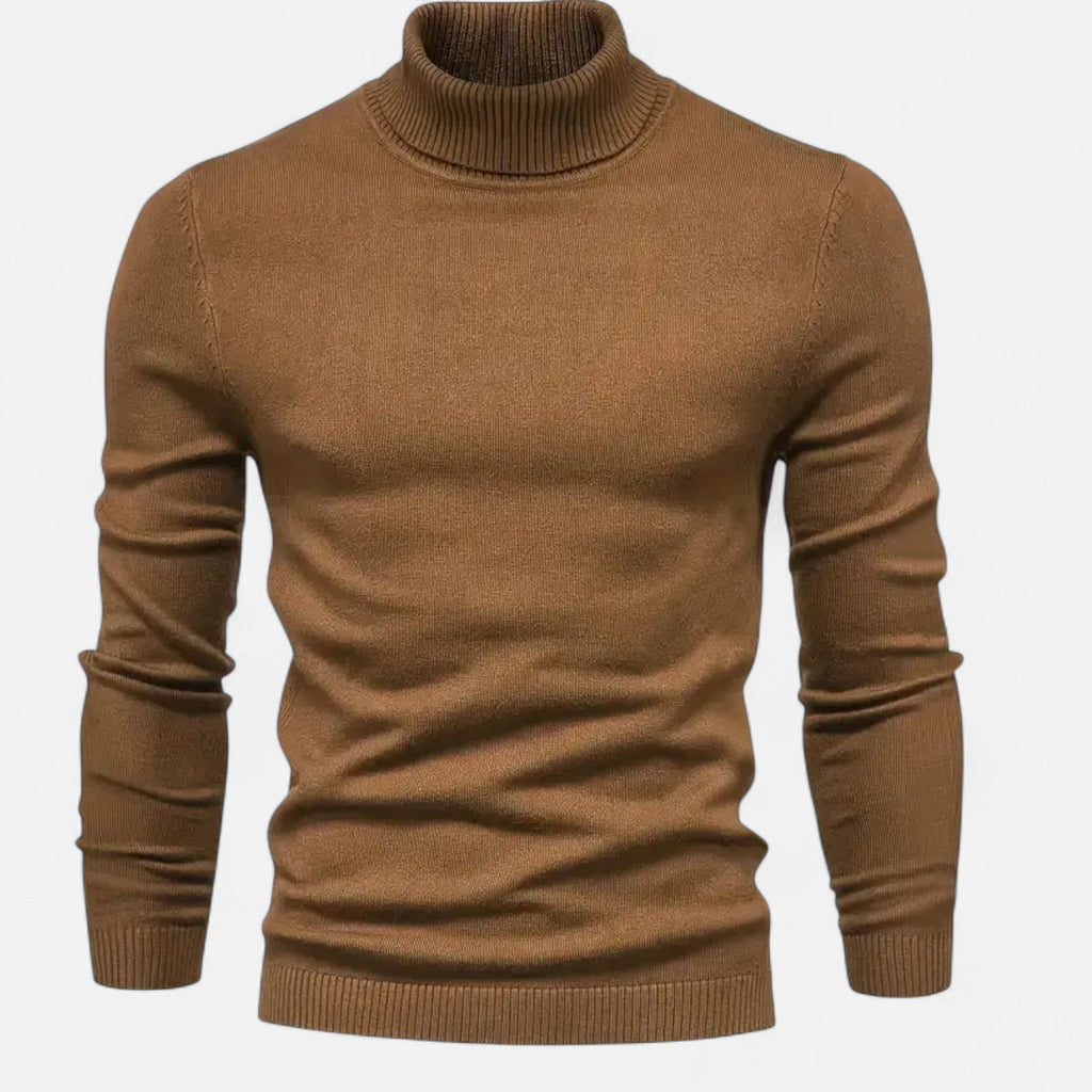 Men's Considered Wool-Blend Lapel Collar Sweater