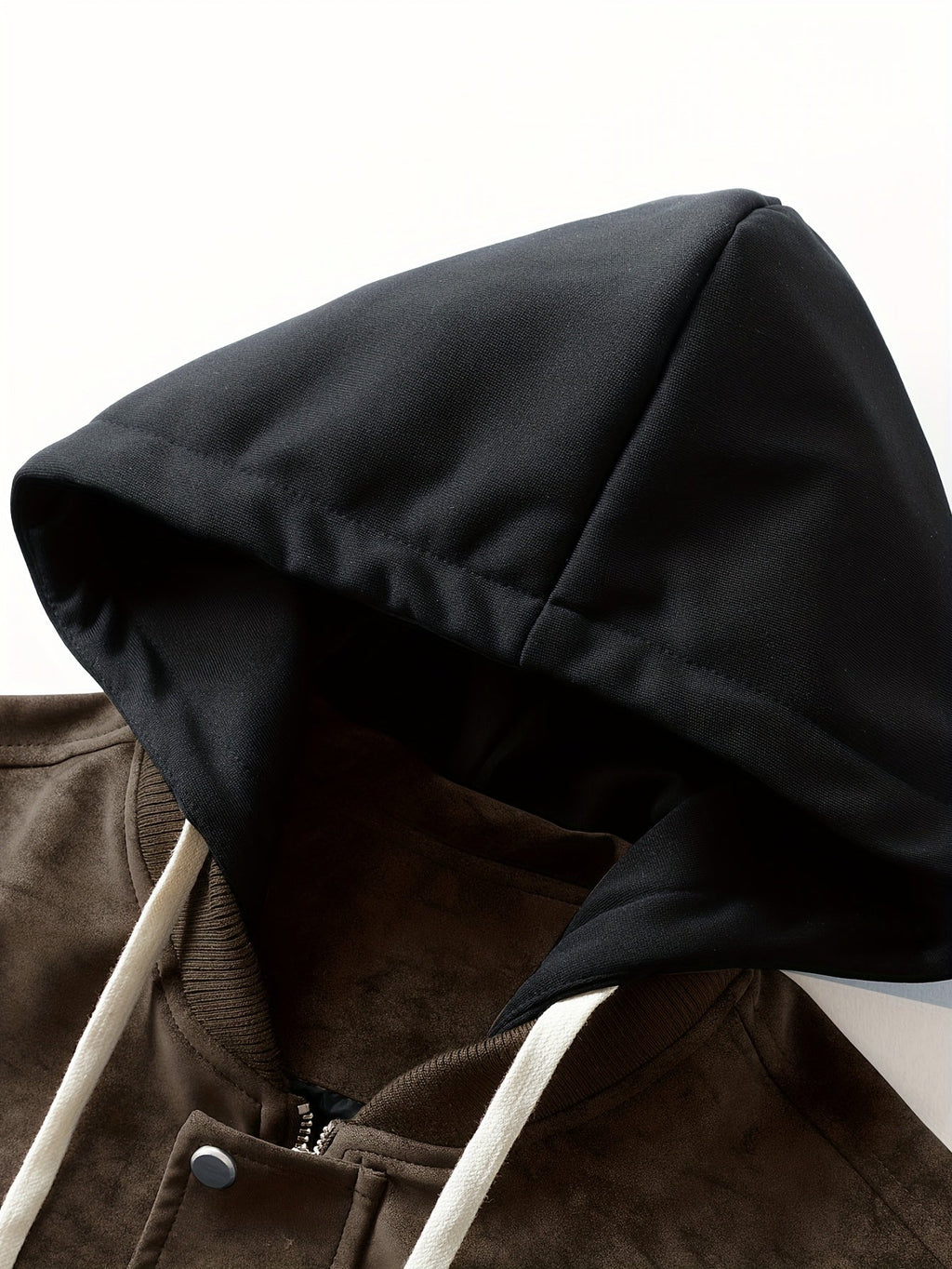 Men's Easy Fit Hoodie Style Zip Jacket with Pocket