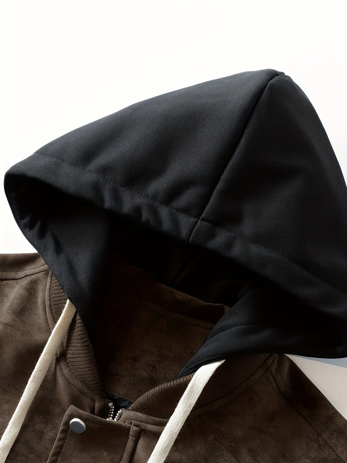 Men's Easy Fit Hoodie Style Zip Jacket with Pocket