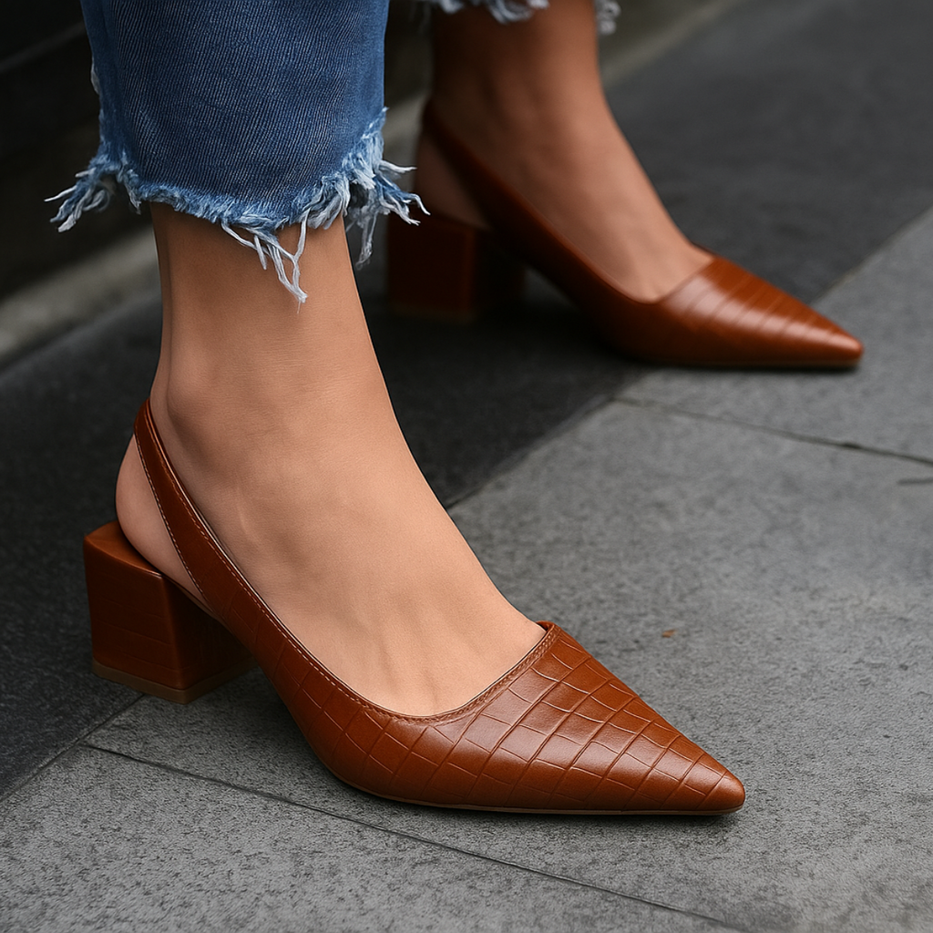 Women's Supportive Padded Meeting-to-Dinner Comfort Heels