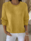 Women's Elegant Cozy Knit Sweater for Chilly Days