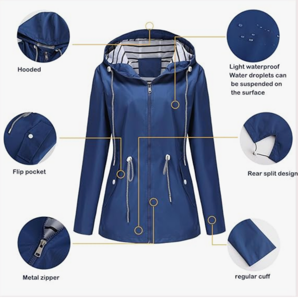 Women's Relaxed Everyday Parka Coat with Hood