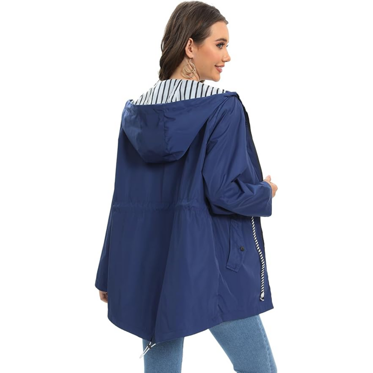 Women's Relaxed Everyday Parka Coat with Hood