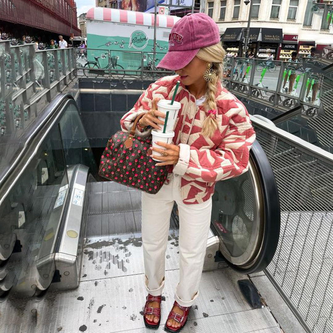 Women's Breathable Floral Lightweight Layering Jacket