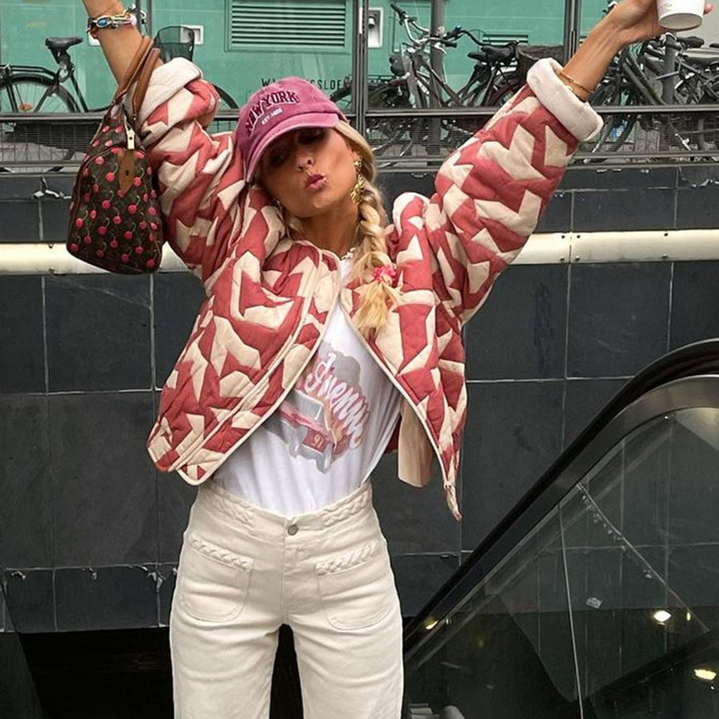 Women's Breathable Floral Lightweight Layering Jacket