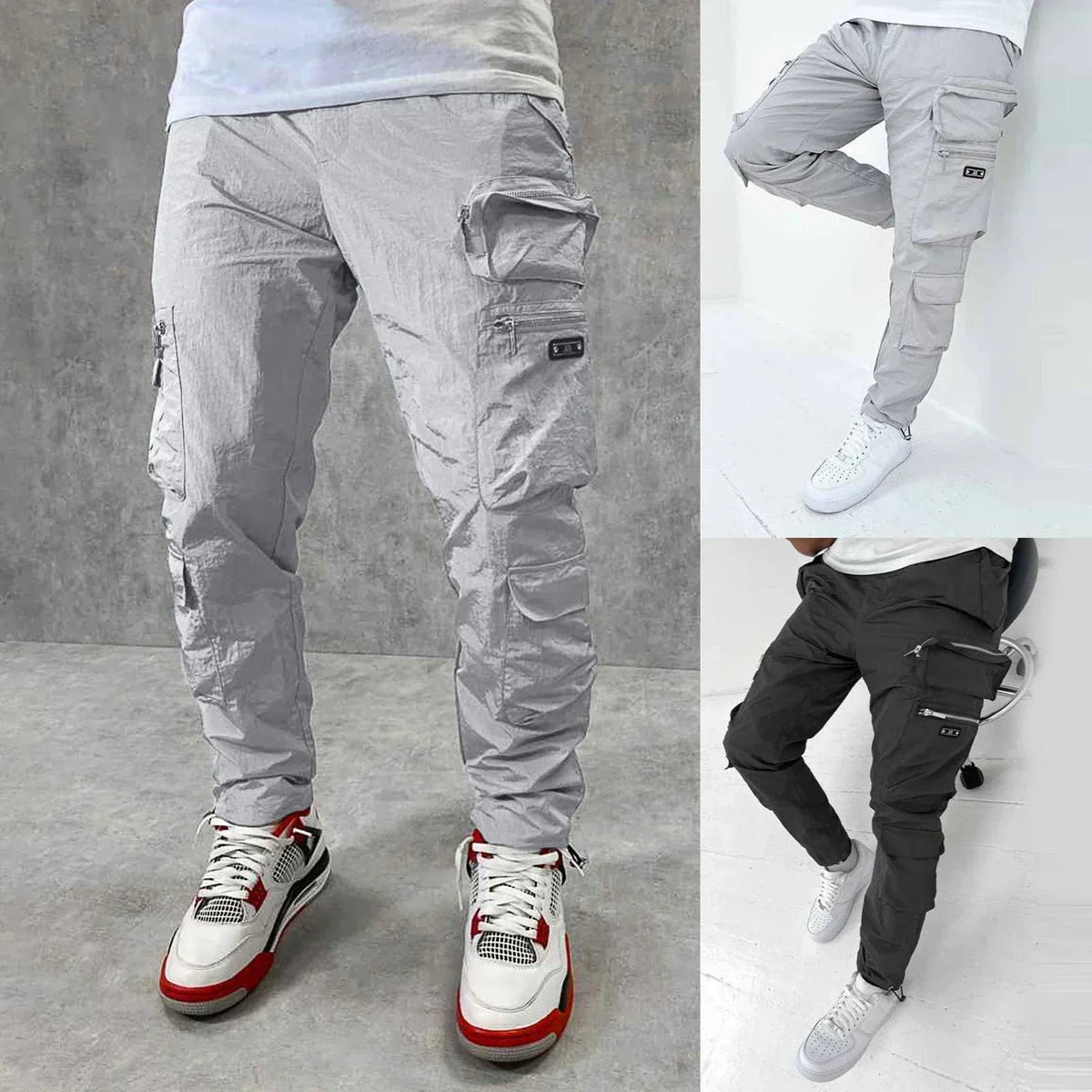 Men's Travel Outdoor Everyday Pocket Cargo Pants