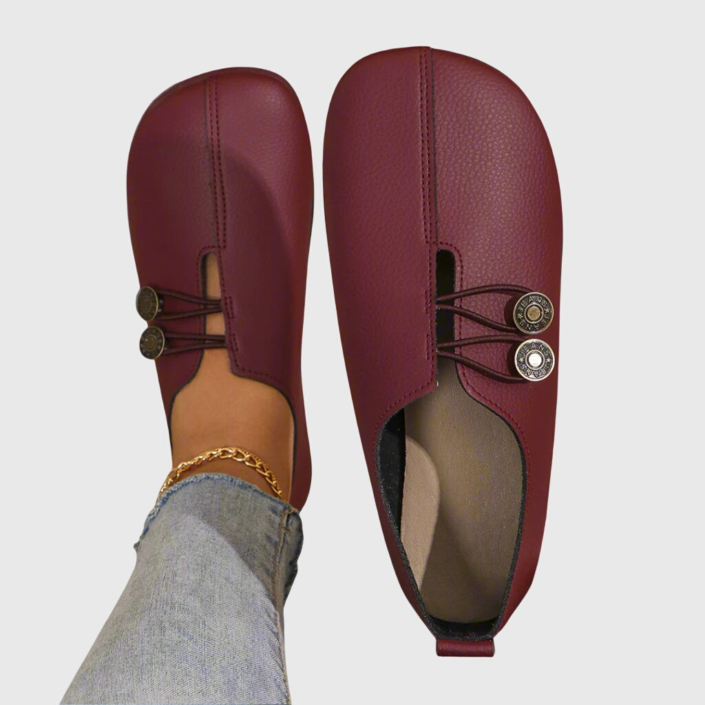 Women's Supportive Spring Summer Slip-On Ballerina Flats