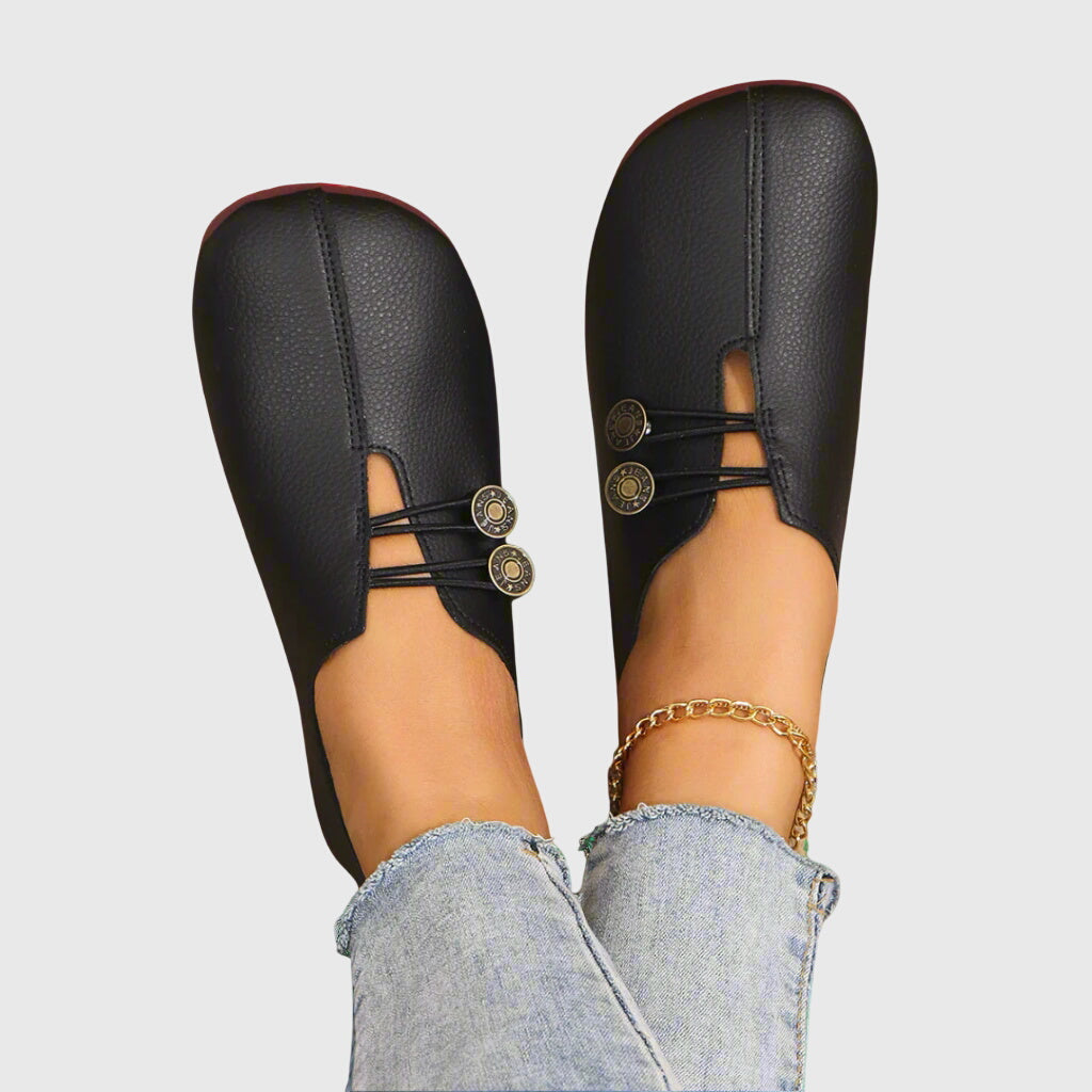 Women's Supportive Spring Summer Slip-On Ballerina Flats